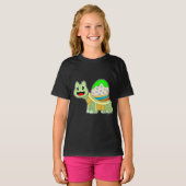 Schildpad Paasei T-shirt (Voorkant volledig)