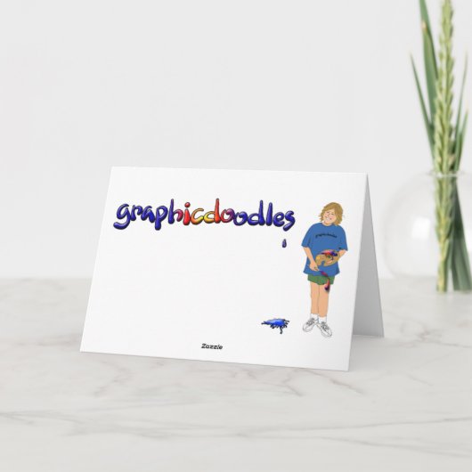 Schildpad paashaas! feestdagen kaart (Achterkant)