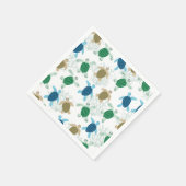 Schildpad Papier Servet (Hoek)