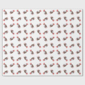 Schildpad Perzische kat cadeauverpakking Cadeaupapier (Vlak)