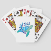 Schildpad Pokerkaarten (Achterkant)