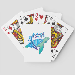 Schildpad Pokerkaarten