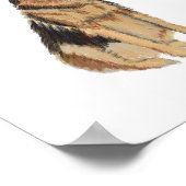 Schildpad-portret Poster (Hoek)