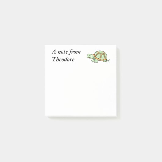 Schildpad Post-it® Notes (Voorkant)