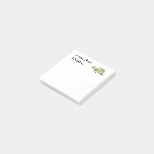 Schildpad Post-it® Notes (Schuin)