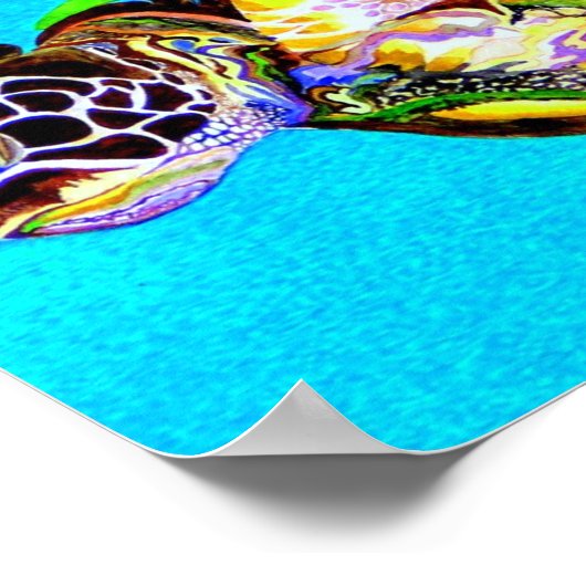 schildpad poster (Hoek)