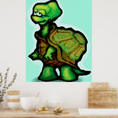 Schildpad Poster (Keuken)