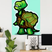 Schildpad Poster (Thuiskantoor)