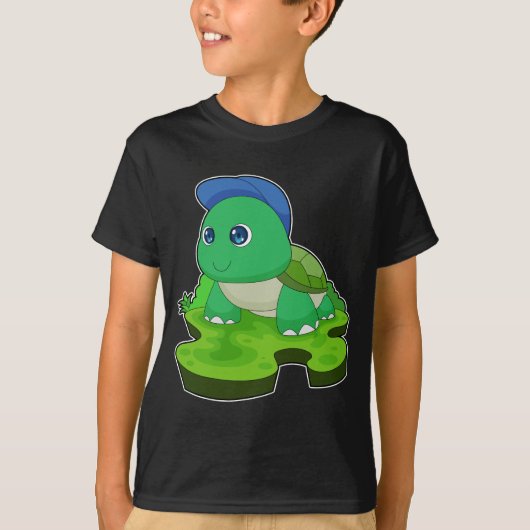 Schildpad Pupil Pet School T-shirt (Voorkant)