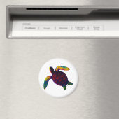 Schildpad Red het museum Zazzle geschenken Magneet (Insitu (Vaatwasser))
