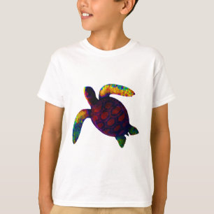 Schildpad Red het museum Zazzle geschenken T-shirt