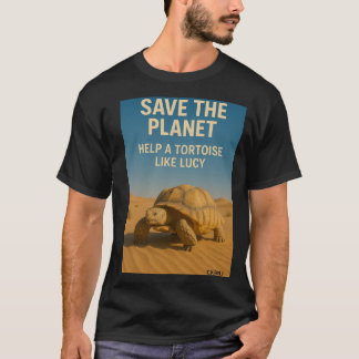 Schildpad redden t-shirt