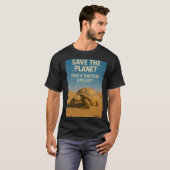 Schildpad redden t-shirt (Voorkant volledig)