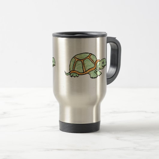 Schildpad Reisbeker (Voorkant rechts)