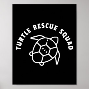 Schildpad Rescue Squad Quote - Zee Schildpad Graph Poster
