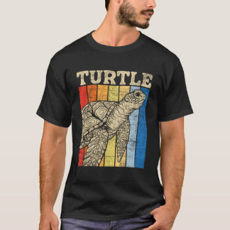Schildpad - Retro Oceaan Zee Dierlijk Wildleven Z T-shirt