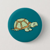 Schildpad Ronde Button 5,7 Cm (Voorkant)