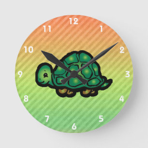 Schildpad Ronde Klok