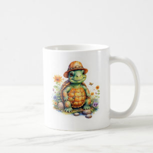 Schildpad schattigheid overbelasting koffiemok