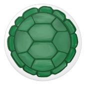 Schildpad Schelp Jongens Kamer Sealife Dier Thema Keramische Knop (Voorkant)