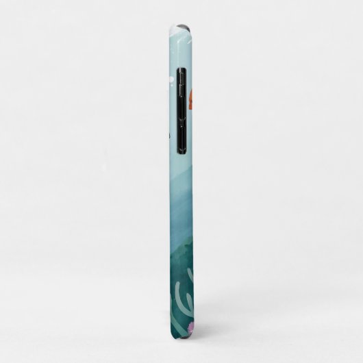 Schildpad schilderen Case-Mate iPhone case (Achterkant/links)