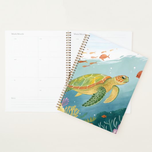 Schildpad schilderen planner (Display)