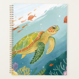 Schildpad schilderen planner