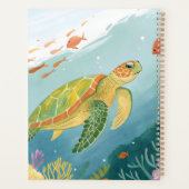 Schildpad schilderen planner (Achterkant)