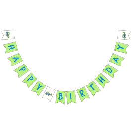 Schildpad schildpad Happy Birthday Banner