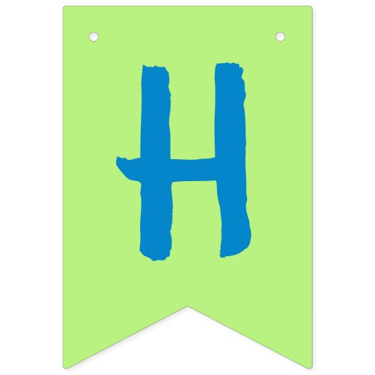 Schildpad schildpad Happy Birthday Banner (Tweede vlag)