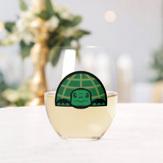 Schildpad/schildpadglas Wijnglas Zonder Voet