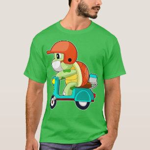 Schildpad Scooter 1 T-shirt
