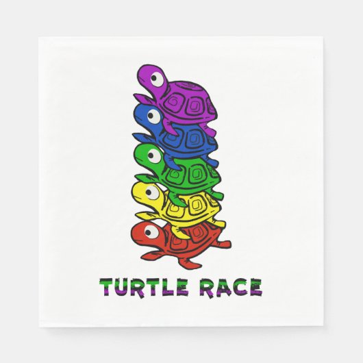 Schildpad Servet (Voorkant)
