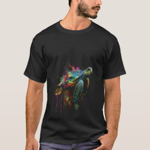 Schildpad shell safari favoriete dier schildpad t-shirt