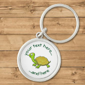 Schildpad Sleutelhanger