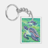 Schildpad Sleutelhanger (Voorkant Links)