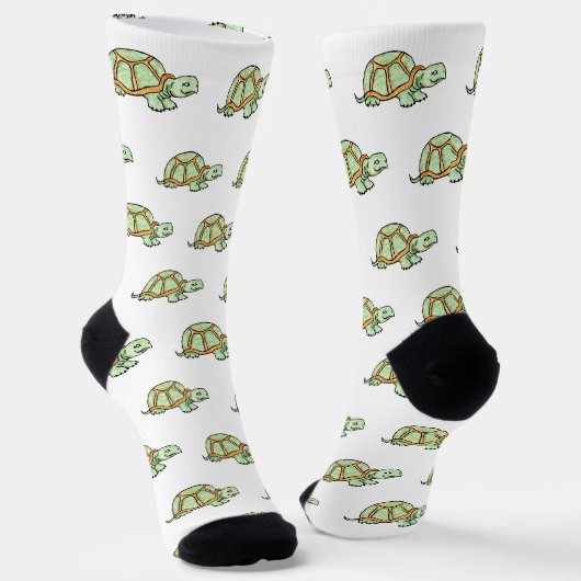 Schildpad Sokken (Gebogen)