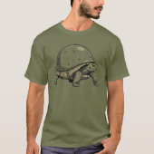 Schildpad Soldaat T-shirt (Voorkant)