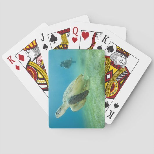 Schildpad Speelkaarten (Achterkant)