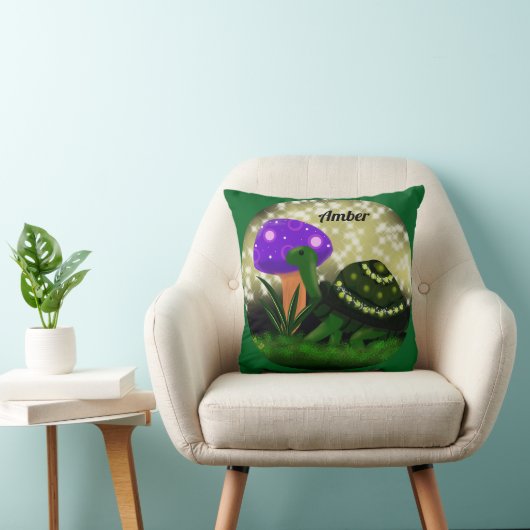 Schildpad, sprankelend kussen (Stoel)