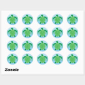 Schildpad Sticker (Vel)