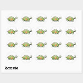 Schildpad Stickers - vel van 20 (Vel)