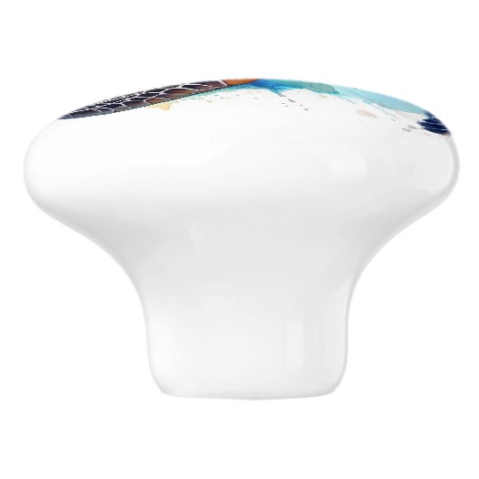 Schildpad strand nautische lade knoppen (Zijkant)