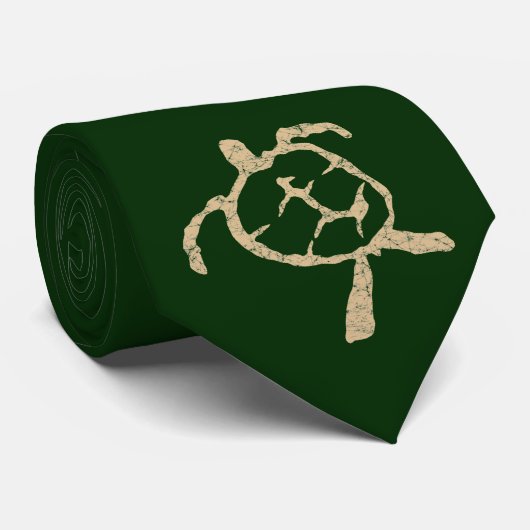 schildpad stropdas (Opgerold)