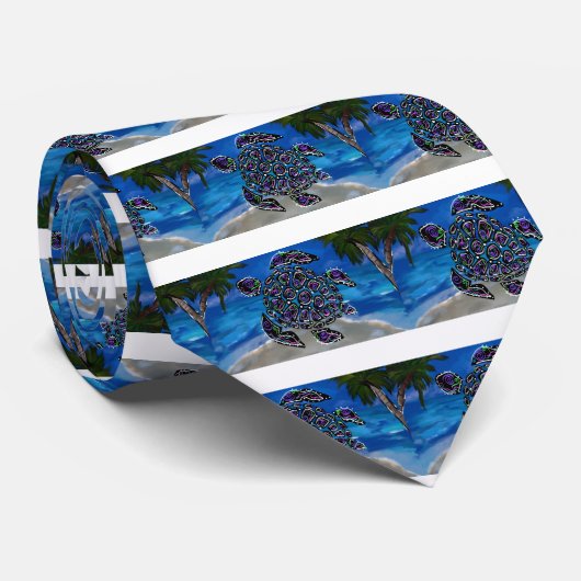 Schildpad Stropdas (Opgerold)