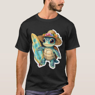 schildpad surfer t-shirt