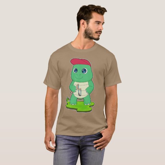 schildpad t-shirt (Voorkant volledig)