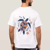 schildpad t-shirt (Achterkant)