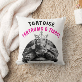 Schildpad Tantrums & Tiaras | kussen