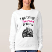 Schildpad Tantrums & Tiaras | sweatshirt (Voorkant)